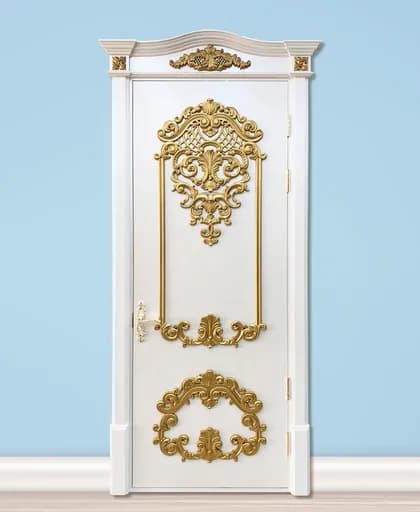 № 153 Классика, белый с золотом